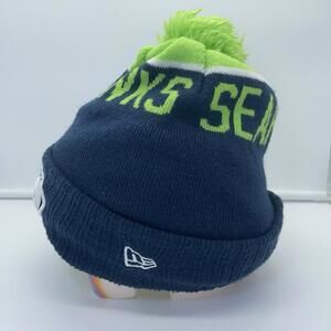 Seattle Seahawks New Era Beanie Hat - NFL Football Fan